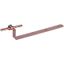 Roof conductor holder DEHNQUICK Cu f. Rd 6-10mm w. brace L 260mm thumbnail 1