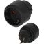 Travel adapter earthed to USA plug thumbnail 1