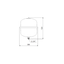 Expansion tank GT-U-25 PN16 G¾&quot; V, vertical, bladder thumbnail 2