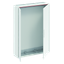 B47 ComfortLine B Wall-mounting cabinet, Surface mounted/recessed mounted/partially recessed mounted, 336 SU, Grounded (Class I), IP44, Field Width: 4, Rows: 7, 1100 mm x 1050 mm x 215 mm thumbnail 3