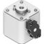 Fuse-link, high speed, 550 A, AC 690 V, size 3, 76 x 92 x 135 mm, aR, IEC, UL, single indicator thumbnail 5