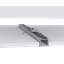 Building-in aluminium profile for 2 LED-strips, Flügel-Profil MEDIUM, weiß, Länge 2m thumbnail 2