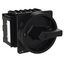 P3 Main switch, 80 A,Flush mounting, 3 pole, Form EA/SVB, Black, Door  thumbnail 3