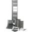 XTPWDUS35 XW-Partition for dropper busbar/stainless steel 35kA thumbnail 6