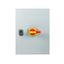 DMM-160/4/SE4/P-R Switch-disconnector, DMM, 160 A, 4 pole, Emergency switching off function, With red rotary handle and yellow locking ring, in steel enclosure thumbnail 14