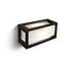 BLACK E27 12W WALL LIGHT IP54 thumbnail 1