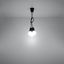 HANGING LAMP DIEGO 3 BLACK E27 3X60W IP20 thumbnail 6