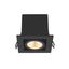 KADUX, recessed ceiling light, single, 3000K, 38°, IP 20, square, black thumbnail 5