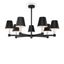 Modern Tet-a-tet Pendant Lamp Black thumbnail 2