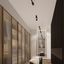ADJUSTABLE BLACK WALL LAMP WITH SWITCH ON CARBON ROSETTLE FOR BEDROOM thumbnail 9