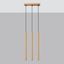 PASTELO 3L GOLD HANGING LAMP G9 3X8W IP20 thumbnail 9