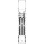 KA4035 CT meter panel, Field width: 1, Rows: 0, 1350 mm x 250 mm x 160 mm, IP2XC thumbnail 5