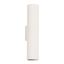 BEIGE VERTICAL WALL LAMP ILLUMINATING UP AND DOWN CARBON FOR LIVING ROOM 2XGU10 thumbnail 1