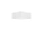 Shade L 550 B 550 H 250, Fabric Chintz colour: white thumbnail 2