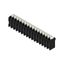 Printed circuit board terminals, 3.81 mm, Number of poles: 16, 180°, Solder pin length (l): 1.5 mm, black, PUSH IN with actuator, Clamping range, max. : 1.5 mm², Tube thumbnail 4