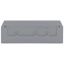 End and intermediate plate 2.5 mm thick gray thumbnail 1