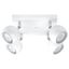 CEILING LAMP OCULARE 4 WHITE GU10 4X40W IP20 thumbnail 1