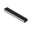 Printed circuit board terminals, 3.81 mm, Number of poles: 21, 90°, Solder pin length (l): 3.5 mm, black, PUSH IN with actuator, Clamping range, max. : 1.5 mm², Tube thumbnail 2
