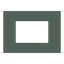 Frame - 1-gang / 3-modules - Niessen logo - Noble - Commodore thumbnail 1
