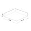 CEILING LAMP HORUS 55 WHITE E27 4X60W IP20 thumbnail 6