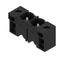PCB plug-in connector, male header, Flange, THT solder connection, 7.62 mm, Number of poles: 2, 180°, Solder pin length (l): 3.2 mm, tinned, black, Box thumbnail 4