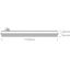 WHITE 60W CW TRACK LIGHT IP20 230V thumbnail 2