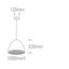 WHITE E27 20W SILVER REFLECTOR thumbnail 2