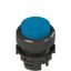 Spring-return blue projecting pushbutton thumbnail 1