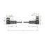 Actuator and Sensor Cable, PUR Extension Cable   WKS8T-3-WSS8T/TXL thumbnail 2