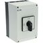 P3-100/I5 On-Off switch, P3, 100 A, surface mounting, 3 pole, with black thumb grip and front plate thumbnail 29