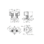 In-line circulator pump TPE3 D 80-120-S BQQE 1,1kW 50/60Hz 3x400V PN6 thumbnail 3