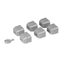 Set of 6 locking caps for C19 standard outlet + 1 key for PDU thumbnail 2