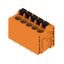 Printed circuit board terminals, 5.08 mm, Number of poles: 5, 180°, Solder pin length (l): 3.5 mm, tinned, orange, PUSH IN with actuator, Clamping range, max. : 2.5 mm², Box thumbnail 4