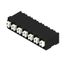 Printed circuit board terminals, 5.08 mm, Number of poles: 7, 90°, Solder pin length (l): 1.5 mm, black, PUSH IN with actuator, Clamping range, max. : 1.5 mm², Tape thumbnail 4