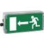 Ex-escape sign luminaires EXIT V-CG-S for emergency light function for zone 1/21, Pictogram: EN 1838, Arrow 9 Clock thumbnail 4