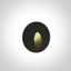BLACK RECESSED IP54 3W WW 100-240V thumbnail 1