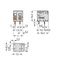 PCB terminal block 4 mm² Pin spacing 7.5 mm gray thumbnail 4