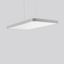 TRIONA rectangle, 148 W, 18200 lm, 830, silver, smart+free Pendant lum thumbnail 1