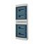 Surface Mounted Board, IP65, IK08, 4-rows 48 modules with screw termin thumbnail 1