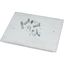 XMG131606MV Mounting plate, +mounting kit, for GS 1, vertical, 3p, HxW=400x600mm thumbnail 4