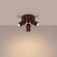 Ceiling lamp RING 3P burgundy thumbnail 7