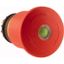 Emergency stop/emergency switching off pushbutton, RMQ-Titan, Palm shape, 45 mm, Non-illuminated, Turn-to-release function, Red, yellow, RAL 3000, wit thumbnail 4
