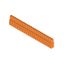 PCB plug-in connector, female header, closed side, THT solder connection, 5.08 mm, Number of poles: 23, 180°, Solder pin length (l): 3.2 mm, tinned, orange, Box thumbnail 2
