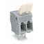 PCB terminal block finger-operated levers 2.5 mm² gray thumbnail 4