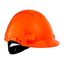 3M™ Hard Hat, Uvicator, Ratchet, Ventilated, Plastic Sweatband, Orange thumbnail 3
