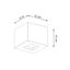 WALL LAMP LEO CONCRETE G9 1X40W IP20 thumbnail 8
