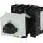 On-Off switch, P1, 40 A, service distribution board mounting, 3 pole + N, 1 N/O, 1 N/C, with black thumb grip and front plate thumbnail 3
