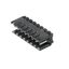 PCB plug-in connector, male header, open side, THT/THR solder connection, 3.50 mm, Number of poles: 6, 90°, Solder pin length (l): 1.5 mm, tinned, black, Tape thumbnail 2