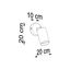 BERG WALL LAMP NATURAL WOOD GU10 1X40W IP20 thumbnail 4