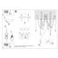 EDISON CHANDELIER 5 BLACK E27 5X60W IP20 thumbnail 6
